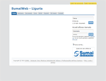 Tablet Screenshot of liguria.sumaiweb.it